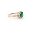 Image 2 : 14KT Yellow Gold 1.30 ctw Emerald Ring