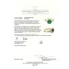 Image 5 : 14KT Yellow Gold 1.30 ctw Emerald Ring