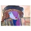 Image 1 : Lun Zen "Dignity" Limited Edition Serigraph on Canvas