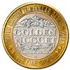 Image 4 : .999 Silver Golden Nugget Laughlin, Nevada $10 Limited Edition Casino Gaming Token