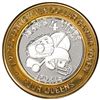 Image 1 : .999 Silver Four Queens Casino Hotel Las Vegas $10 Limited Edition Gaming Token