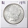 Image 1 : 1891 $1 Morgan Silver Dollar Coin