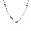 Image 3 : 14KT White Gold 1.09 ctw Diamond Necklace
