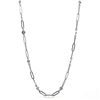 Image 6 : 14KT White Gold 1.09 ctw Diamond Necklace