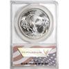 Image 2 : 2001-D $1 American Buffalo Silver Dollar Coin ANACS MS70