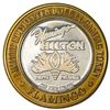 Image 4 : .999 Silver Flamingo Hilton Reno, Nevada $10 Casino Limited Edition Gaming Token