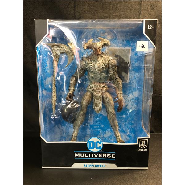 Lot of 1 DC Multiverse Collectible Action Figure by McFarlane Toys - Steppenwolf - Lrg Size - New!