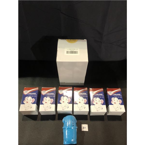 Lot of 1 Multi-Pack Box of Toilet Bowl Cleaners - 6PCS - Brand New