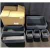 Image 1 : Lot of 1 Box of Tool-Box/Drawer Organizer Plastic Trays - 32 PCS - Brand New!