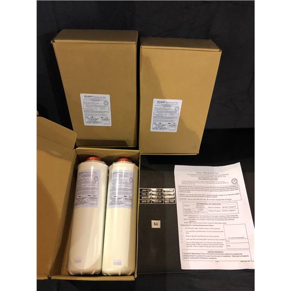 Lot of 2 Boxes of Elkay Water Sentry Plus Filters - 2 Per Box/6 Total - New