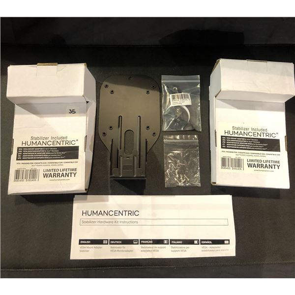 Lot of 2 Humancentric Vesa Mount Adapters for Acer Monitors - New