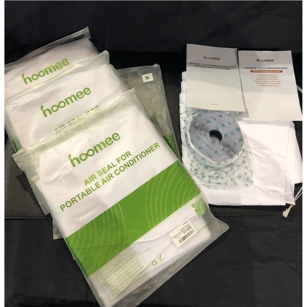 Lot of 4 Sets of Window Seals for Portable Air Conditioners - New