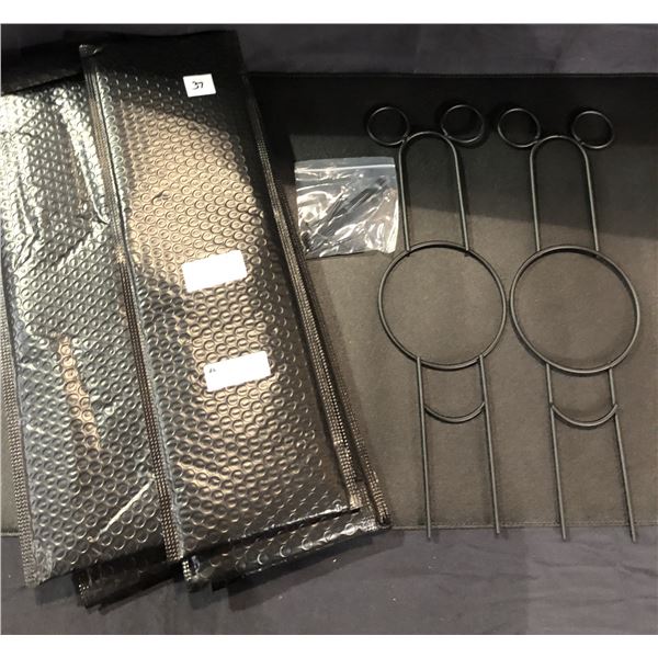 Lot of 5 Packs of Garden Stakes for Flowers/Lights - 2 Per Pack/10 Total - Brand New