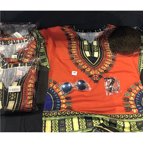 Lot of 4 Disco Costumes - Size XL - Brand New