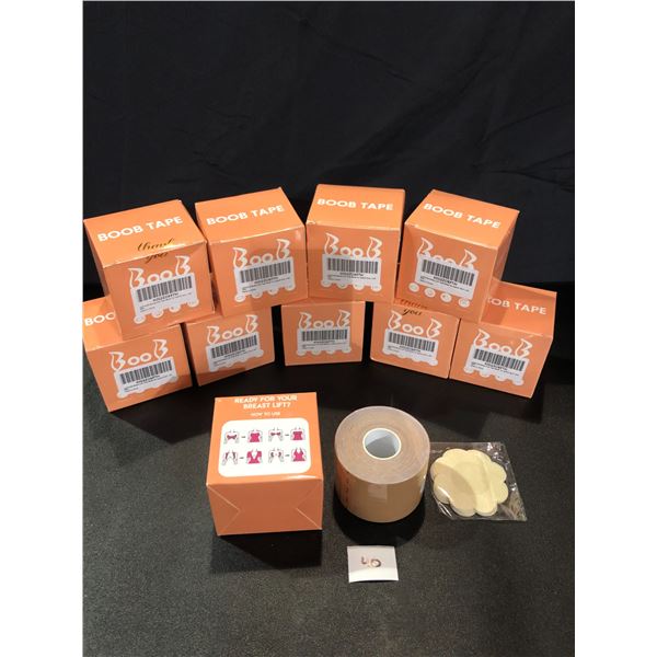 Lot of 10 Boxes of Boob Tape - Breast Lifting Body Tape - 5m Per Roll - Brand New!