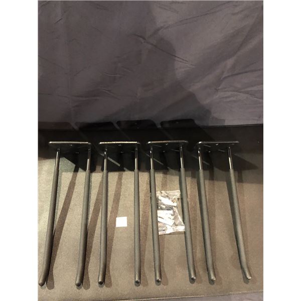 Lot of 1 Set of 4 Garage/Utility Hooks - New