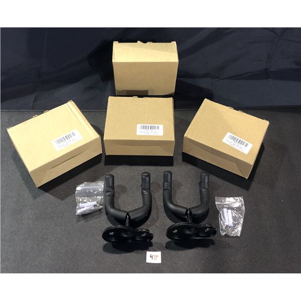 Lot of 4 Boxes of Guitar Wall Hangers - 2pcs Each/8 Total - Brand New