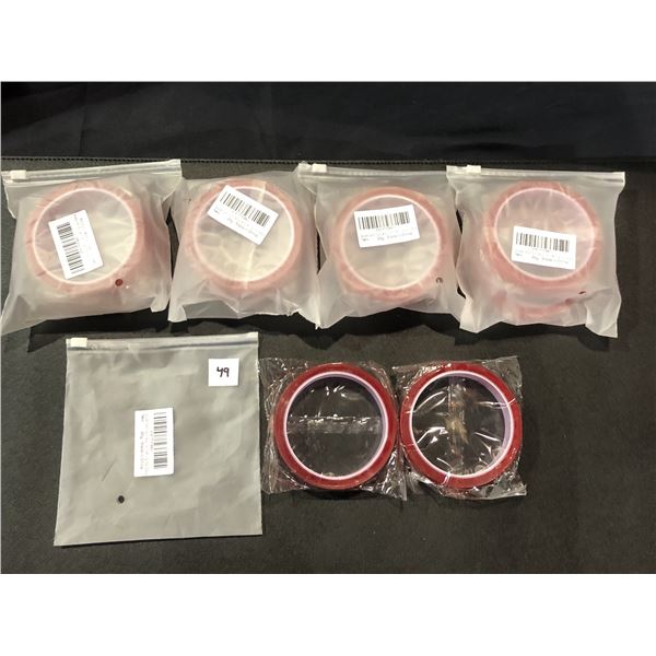 Lot of 5 Packs of Double Sided Tape - 2 Rolls Per Pack/10 Total - Brand New