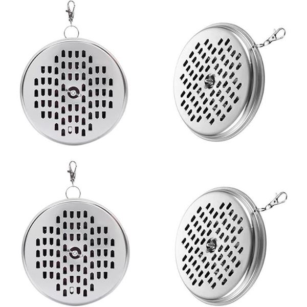 Lot of 3 Multi-Packs of Mosquito Coil Holders - Hanging Incense Coil Holders - 4PCs each/12 Total