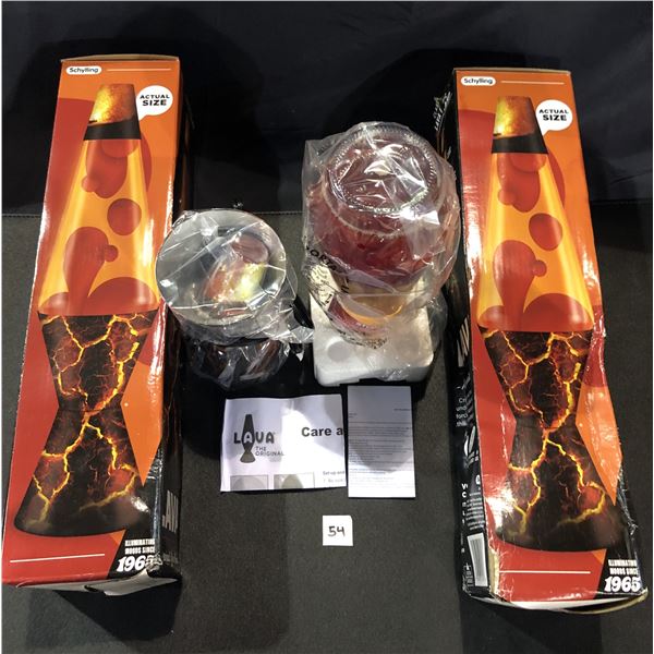 Lot of 2 Schylling Classic Lava Lamps - 14.5inch Size - Brand New!