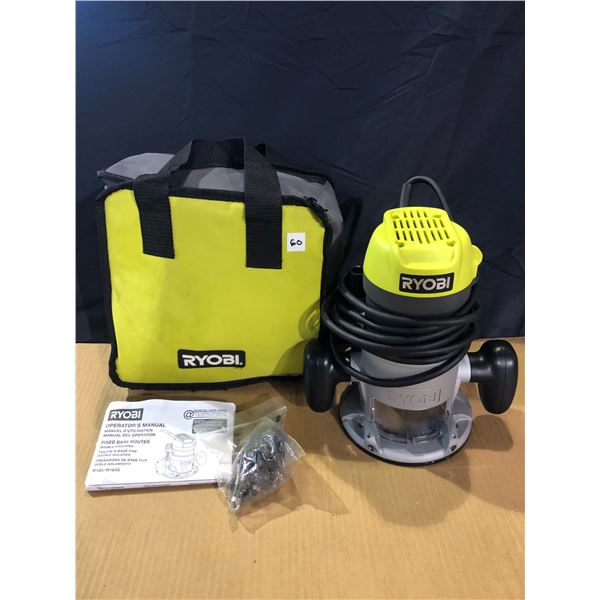 Lot of 1 RYOBI Fixed Base Router - Used - Works