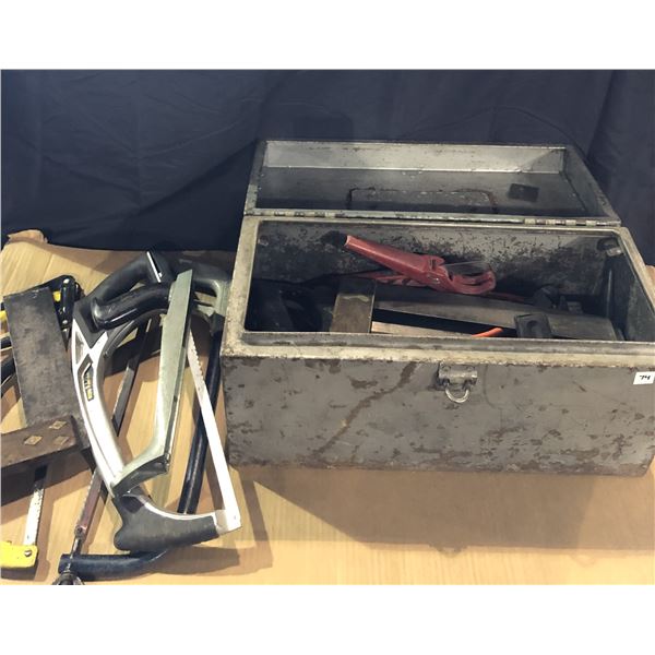 Lot of 1 Toolbox of Assorted Tools - Used