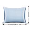 Image 1 : Lot of 4 Packs of Satin Pillowcases - Great for Skin/Hair - Blue - Brand New!