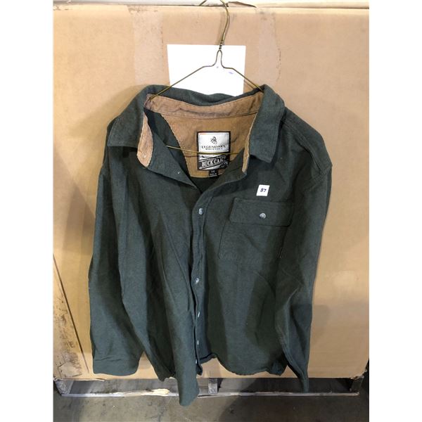 Lot of 1 Legendary Whitetails Flannel Shirt - Size Mens Large - New