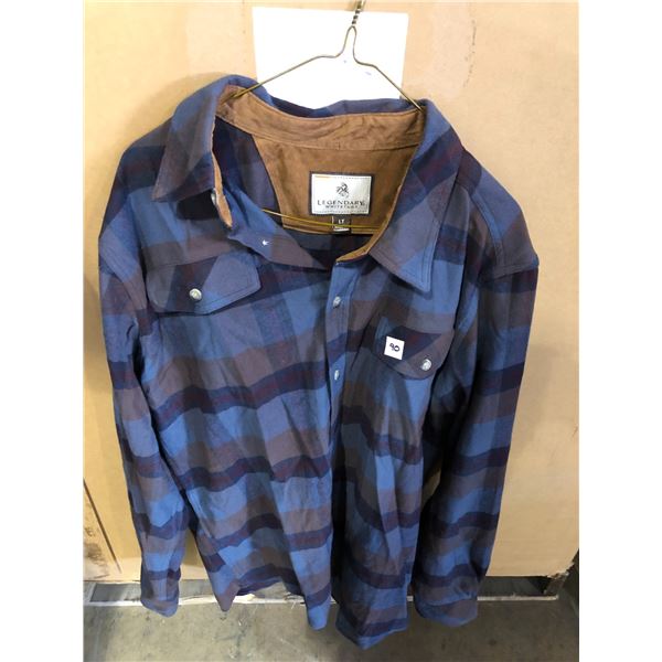 Lot of 1 Legendary Whitetails Flannel Shirt - Size Mens Large Tall - New