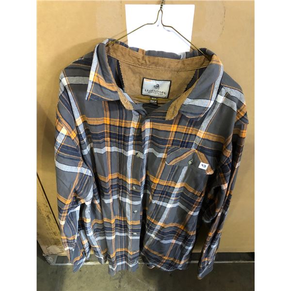 Lot of 1 Legendary Whitetails Flannel Shirt - Size Mens X-Large Tall - New