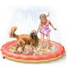 Image 1 : Lot of 1 Splash Pad for Kids & Dogs - 67inch Large Size - Brand New!