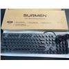 Image 2 : Lot of 2 Surmen V300 Wired Gaming Keyboards - Brand New