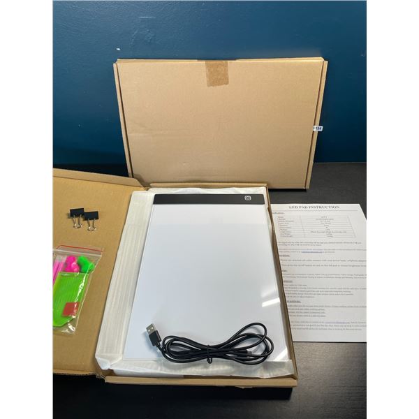 Lot of 2 LED Drawing Light Pads - Brand New! Great for Drawing, Tracing, Crafts, etc.