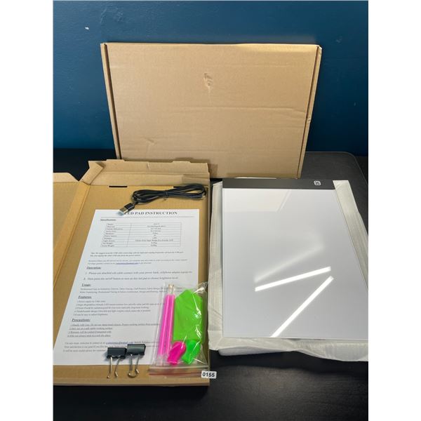 Lot of 2 LED Drawing Light Pads - Brand New! Great for Drawing, Tracing, Crafts, etc.