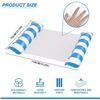 Image 3 : Lot of 3 Packs of Pool Floating Hammocks (w/ Extra Donut Floaties) - 2 Per Pack/6 Total - Brand New