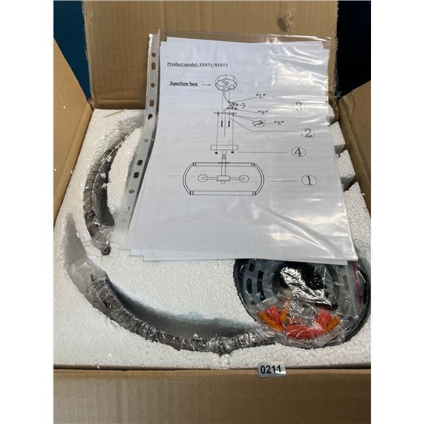 Lot of 1 Farmhouse Style Ceiling Light - 13.2 inch - Brand New