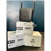 Image 1 : Lot of 3 Wi-Fi Range Extenders - 300Mbps - Plug-In (Outlet) Wifi Signal Boosters - Brand New!