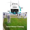 Image 5 : Lot of 1 Defender Guard Pro PTZ 2K QHD 360 Degree Wi-Fi Outdoor Plug-In Power Security Camera