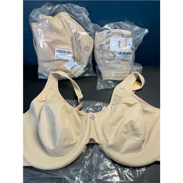 Lot of 3 Women's Beige Bras - Brand New