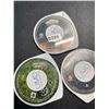 Image 2 : Lot of 3 PSP Video Games - Used