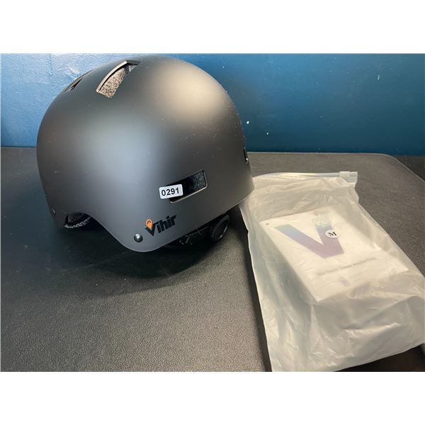 Lot of 1 Vihir Skate Helmet (Black) - Brand New!