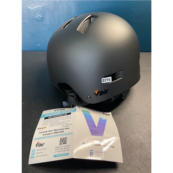 Lot of 1 Vihir Skate Helmet (Black) - Brand New!