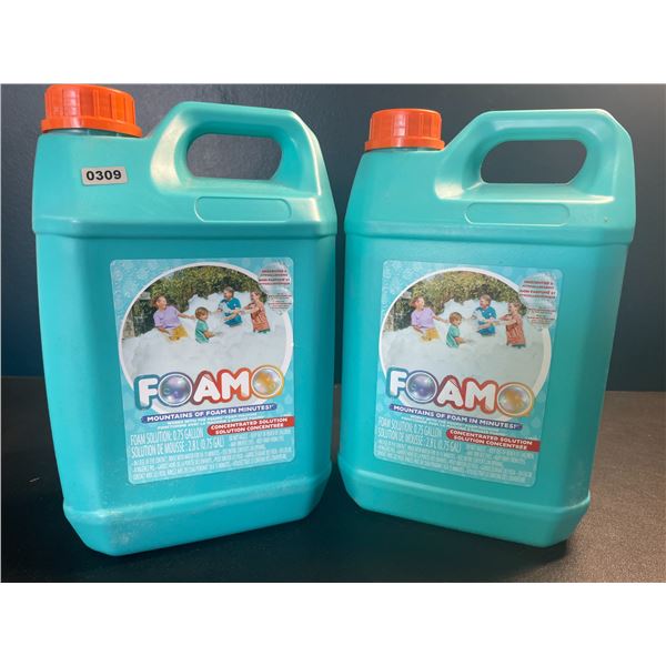 Lot of 2 Jugs of Foamo Mountain Concentrated Foam Liquid Refills - 0.75 Gallons Each - New