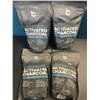 Image 1 : Lot of 4 Bags of 100% Pure All Natural Food-Grade Activated Charcoal - 16oz Each - Brand New