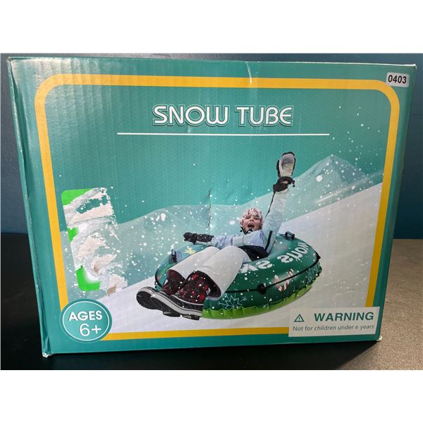 Lot of 1 Inflatable Snow Tube for Adults/Kids - 47 Inch Size - Brand New