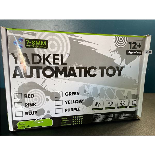 Lot of 1 Yadkel Electric Automatic Gel Ball Blaster Gun - Brand New!