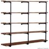 Image 1 : Lot of 1 Industrial Retro Rustic Design Wall Mount Pipe Style Shelf - Set of 3 *ONLY PIPES-NO BOARDS