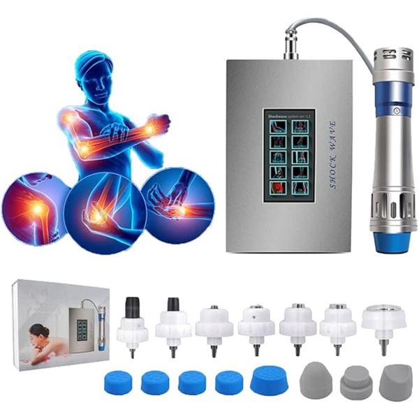 Lot of 1 Shock Wave Therapy Massage Device For Muscle/Pain Relief (Model: SW18)- BRAND NEW!