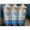 Image 1 : Lot of 3 Bottles of Active Jetted Tub Cleaner for Jacuzzis and Hot Tubs - 32oz each - Brand New