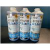 Image 1 : Lot of 3 Bottles of Active Jetted Tub Cleaner for Jacuzzis and Hot Tubs - 32oz each - Brand New